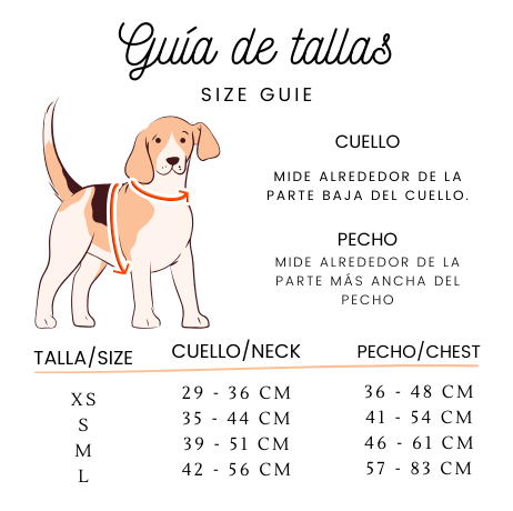 bravepaws guia tallas